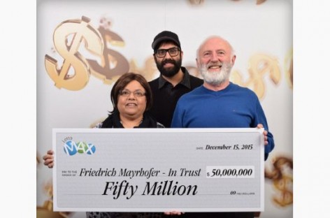 One winning ticket for Lotto Max Christmas jackpot