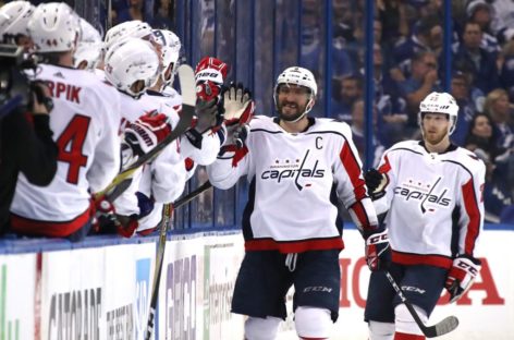 Capitals draw first blood with Game 1 win over Lightning